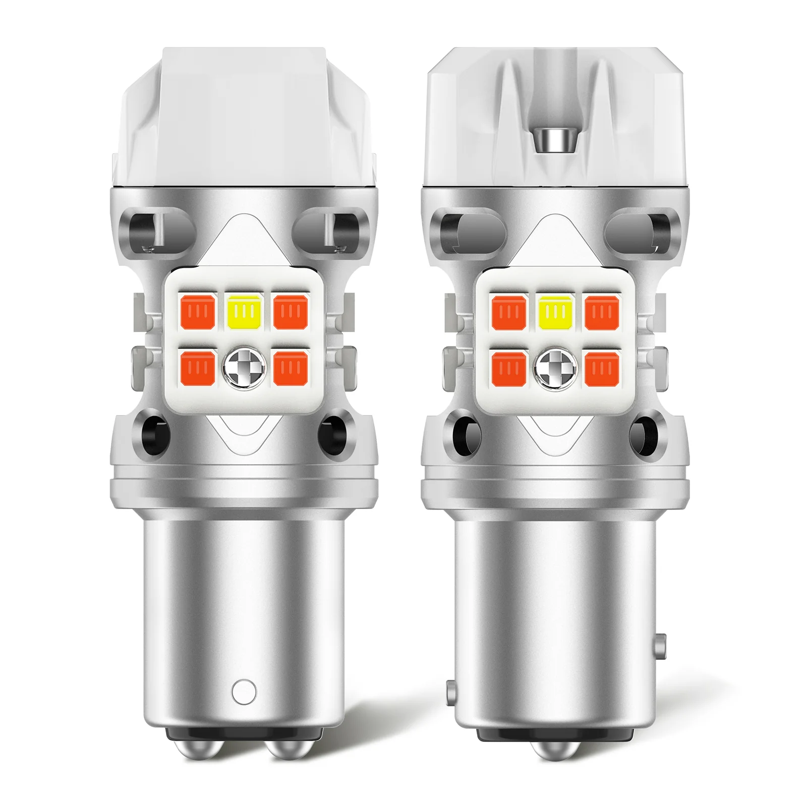 1157 2057 LED Front Turn Signal Bulbs CanBus-Ready Switchback | T3 Series - Image 16
