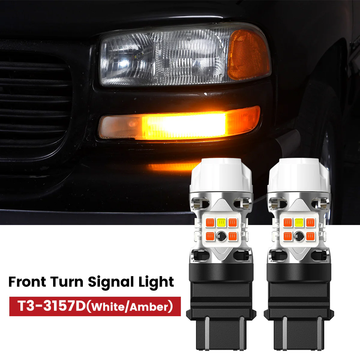 Fit for 2000-2006 GMC Yukon/ Yukon XL The Brightest LED Bulbs Upgrade - Image 18