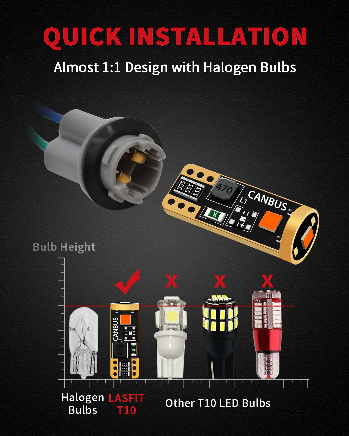 Custom Engineered for 2013-2016 Ford Escape LED Bulbs Upgrade - Image 57