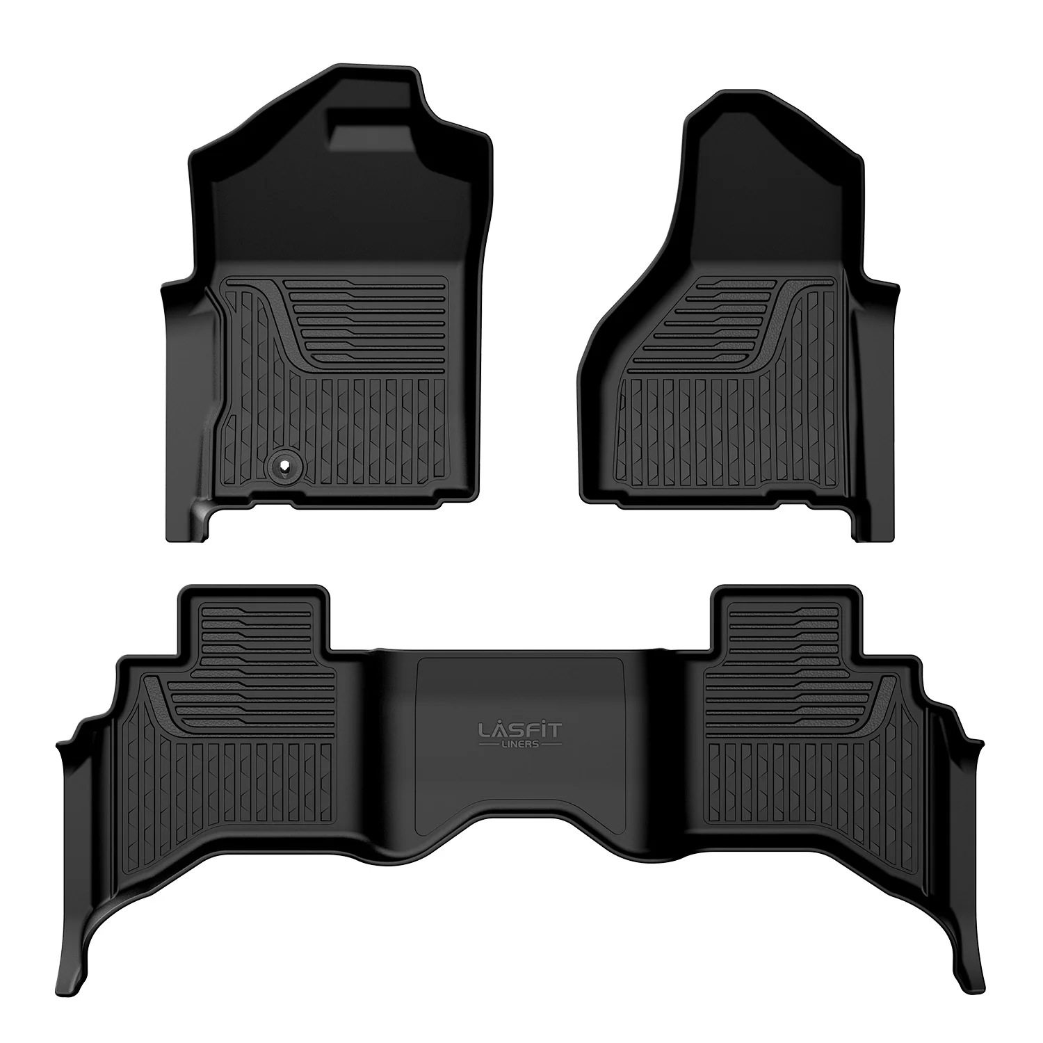 Fit for 2002-2008 RAM 1500 Quad Cab Floor Mats, Fit Carpet Flooring, Not Fit have 4X4 Shifter - Image 9