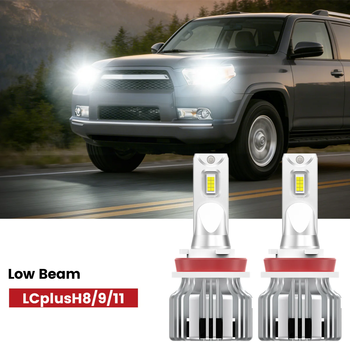 Fit for 2006-2013 Toyota 4Runner LED Bulbs Upgrade - Image 57