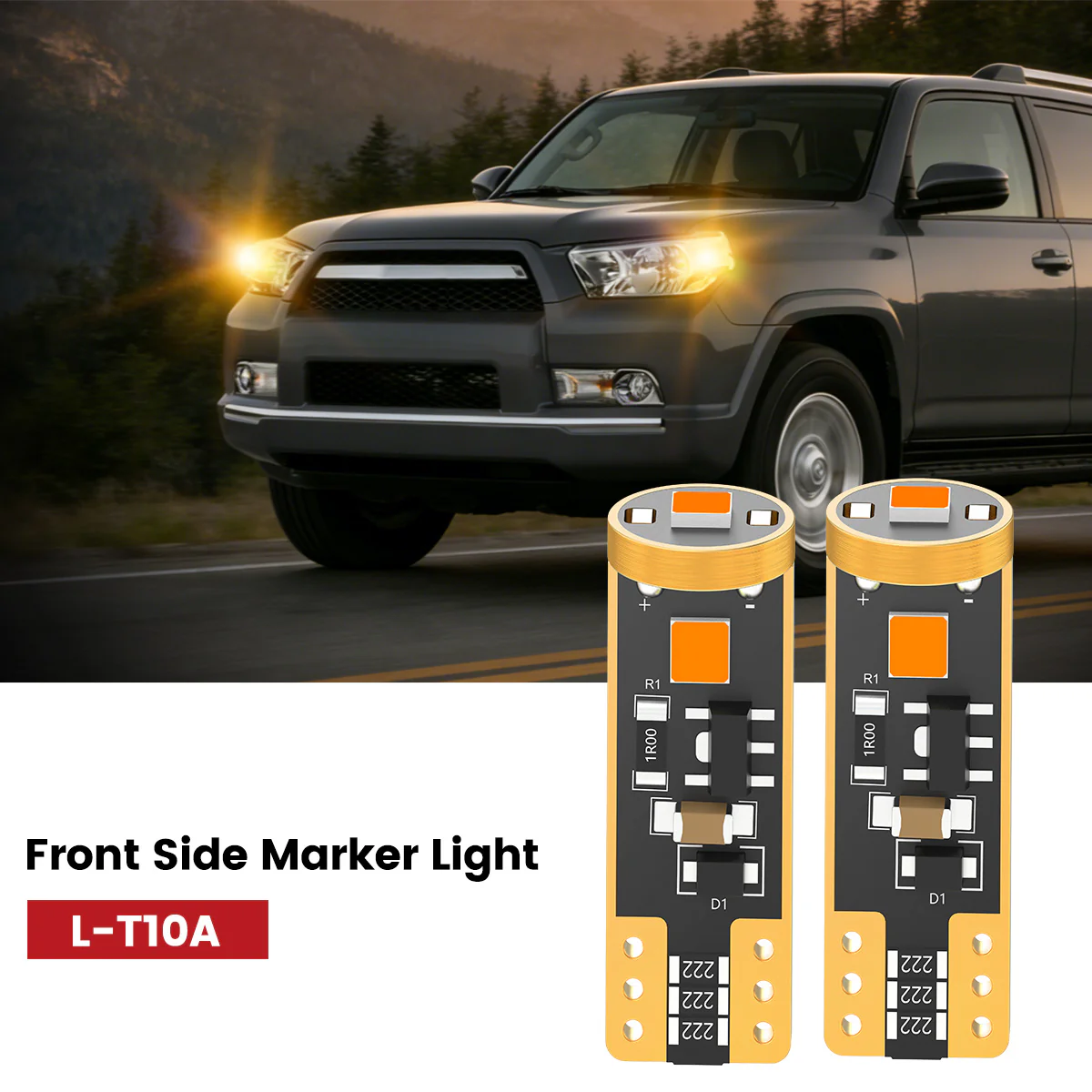 Fit for 2006-2013 Toyota 4Runner LED Bulbs Upgrade - Image 65