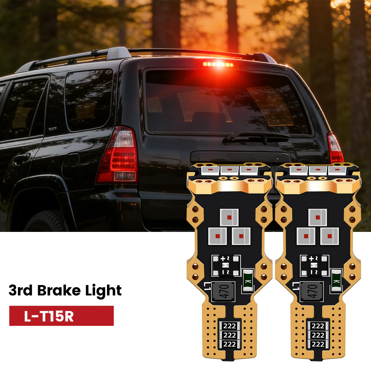 Fit for 2006-2013 Toyota 4Runner LED Bulbs Upgrade - Image 69
