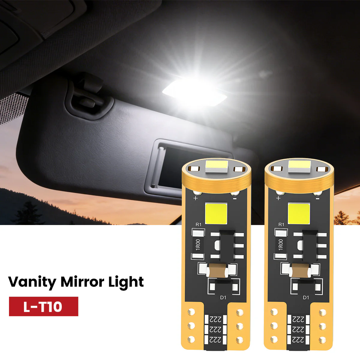 Fit for 2006-2013 Toyota 4Runner LED Bulbs Upgrade - Image 73