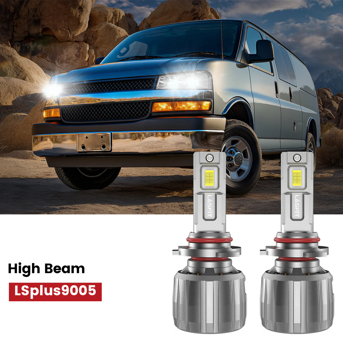 Fit for 2003-2025 Chevrolet Express The Brightest LED Bulbs Upgrade | Tested and Verified - Image 14