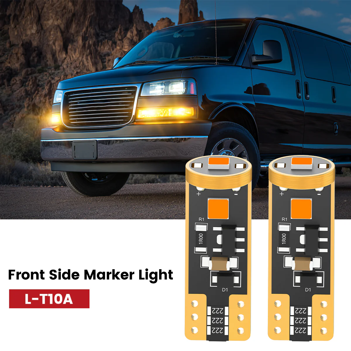 Fit for 2003-2025 GMC Savana The Brightest LED Bulbs Upgrade | Tested and Verified - Image 37