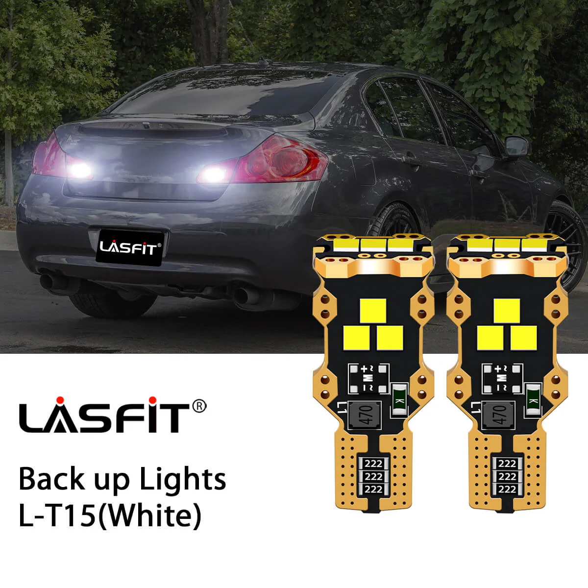 Fit for 2006-2008 Infiniti G35 D2S D2R HID to LED Bulbs Exterior Interior Lights - Image 17