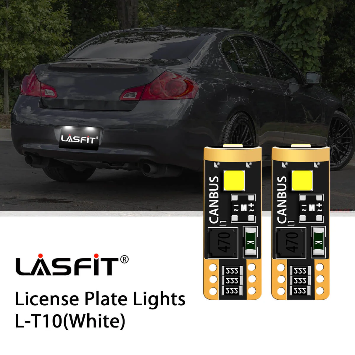 Fit for 2006-2008 Infiniti G35 D2S D2R HID to LED Bulbs Exterior Interior Lights - Image 21