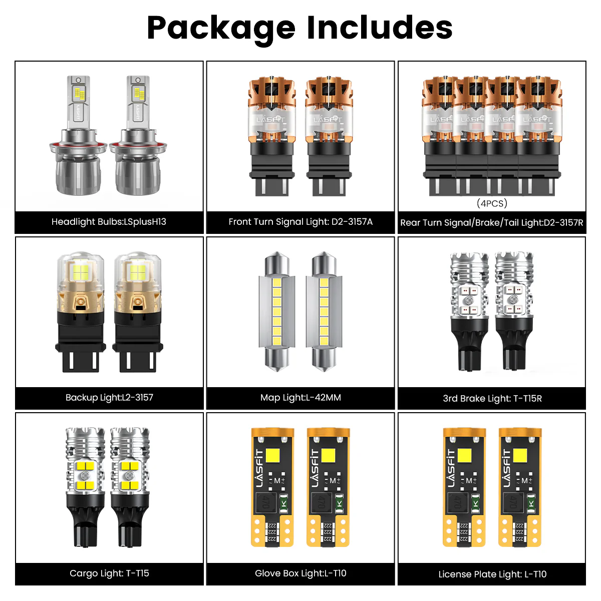 Fit for 2006-2009 Ram 2500/3500 The Brightest LED Bulbs Upgrade - Image 5