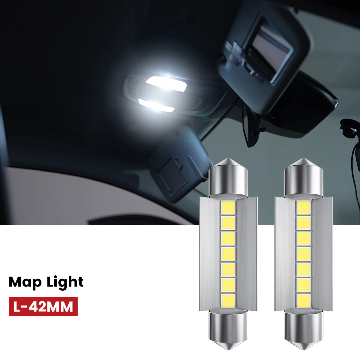 Fit for 2006-2009 Ram 2500/3500 The Brightest LED Bulbs Upgrade - Image 50