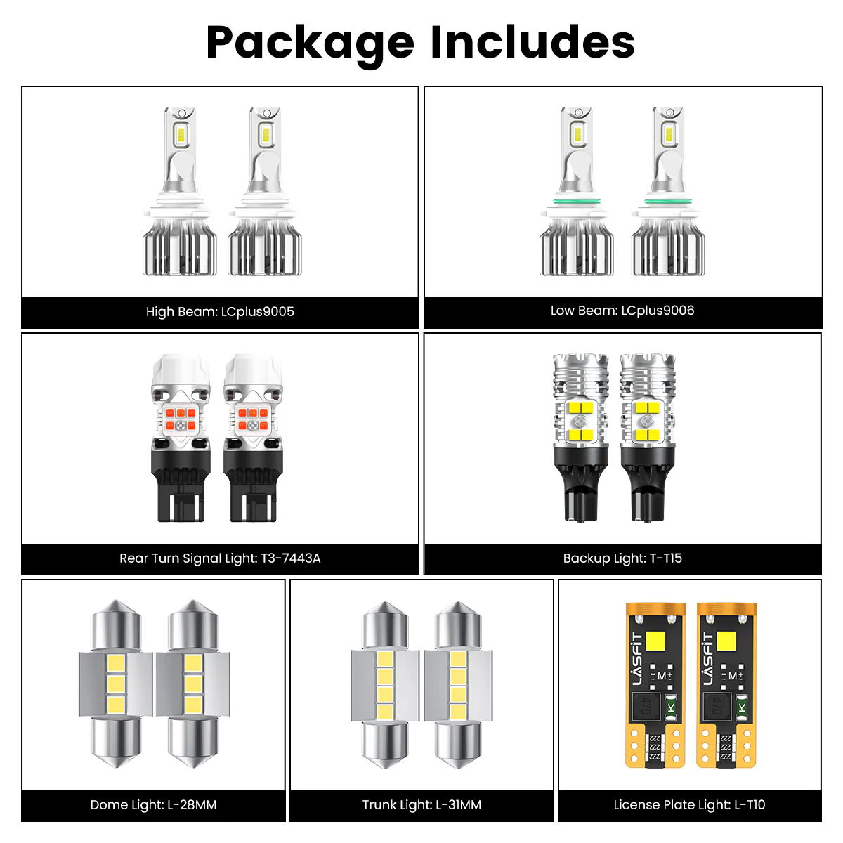 Fit for 2006-2012 Toyota RAV4 LED Bulbs Upgrade - Image 8