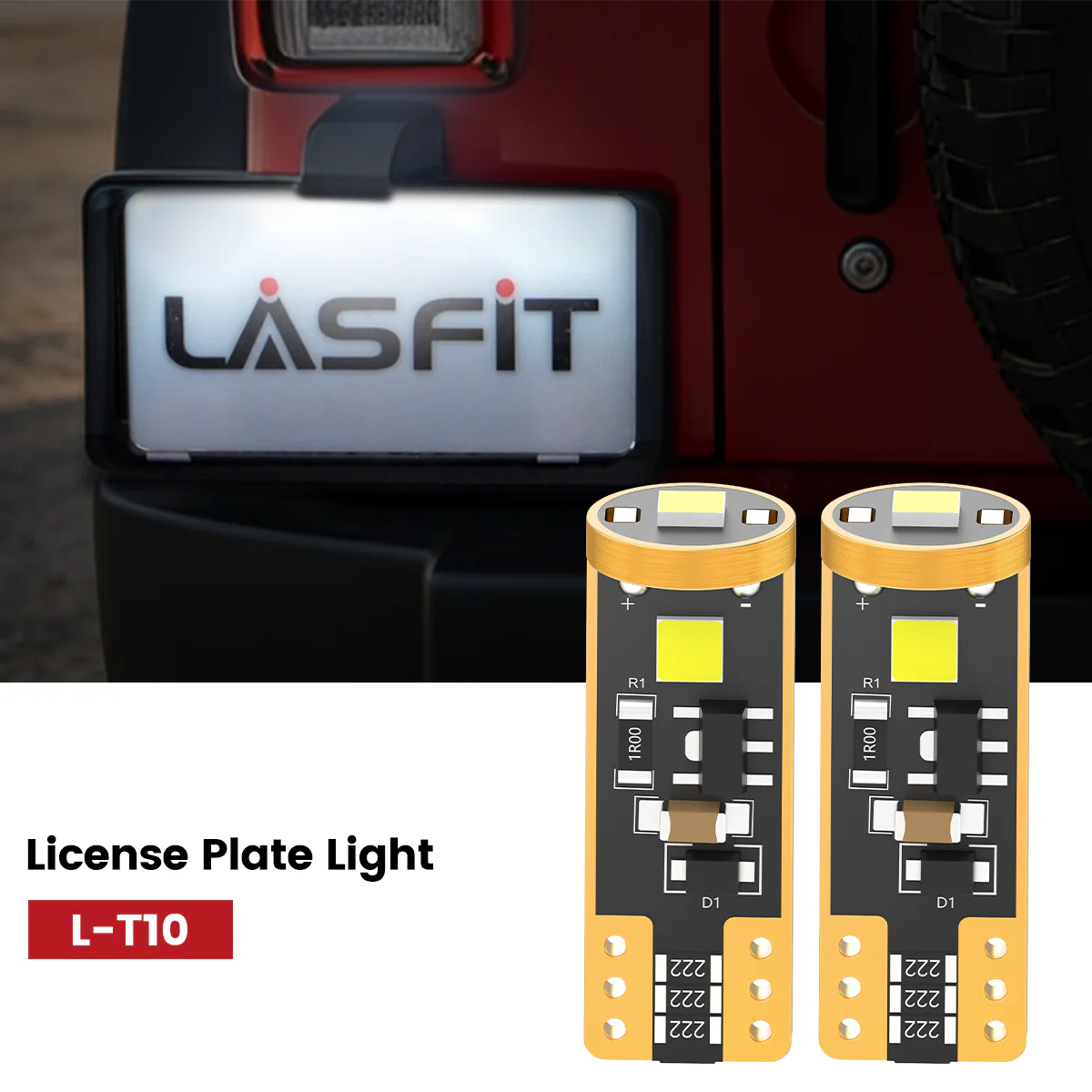 Fit for 2007-2009 Jeep Wrangler The Brightest LED Bulbs Upgrade - Image 43