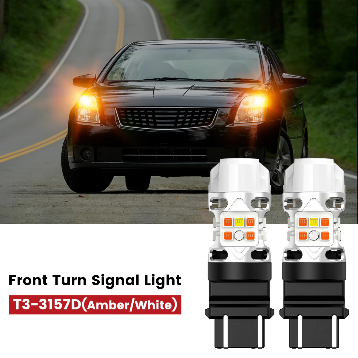 Fit for 2007-2009 Nissan Sentra The Brightest LED Bulbs Upgrade - Image 19
