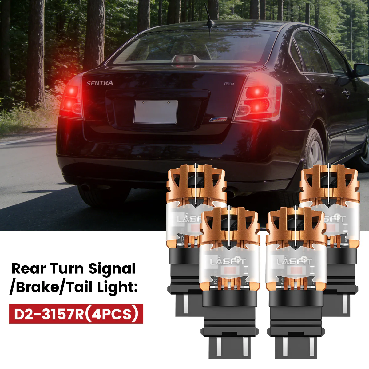 Fit for 2007-2009 Nissan Sentra The Brightest LED Bulbs Upgrade - Image 23