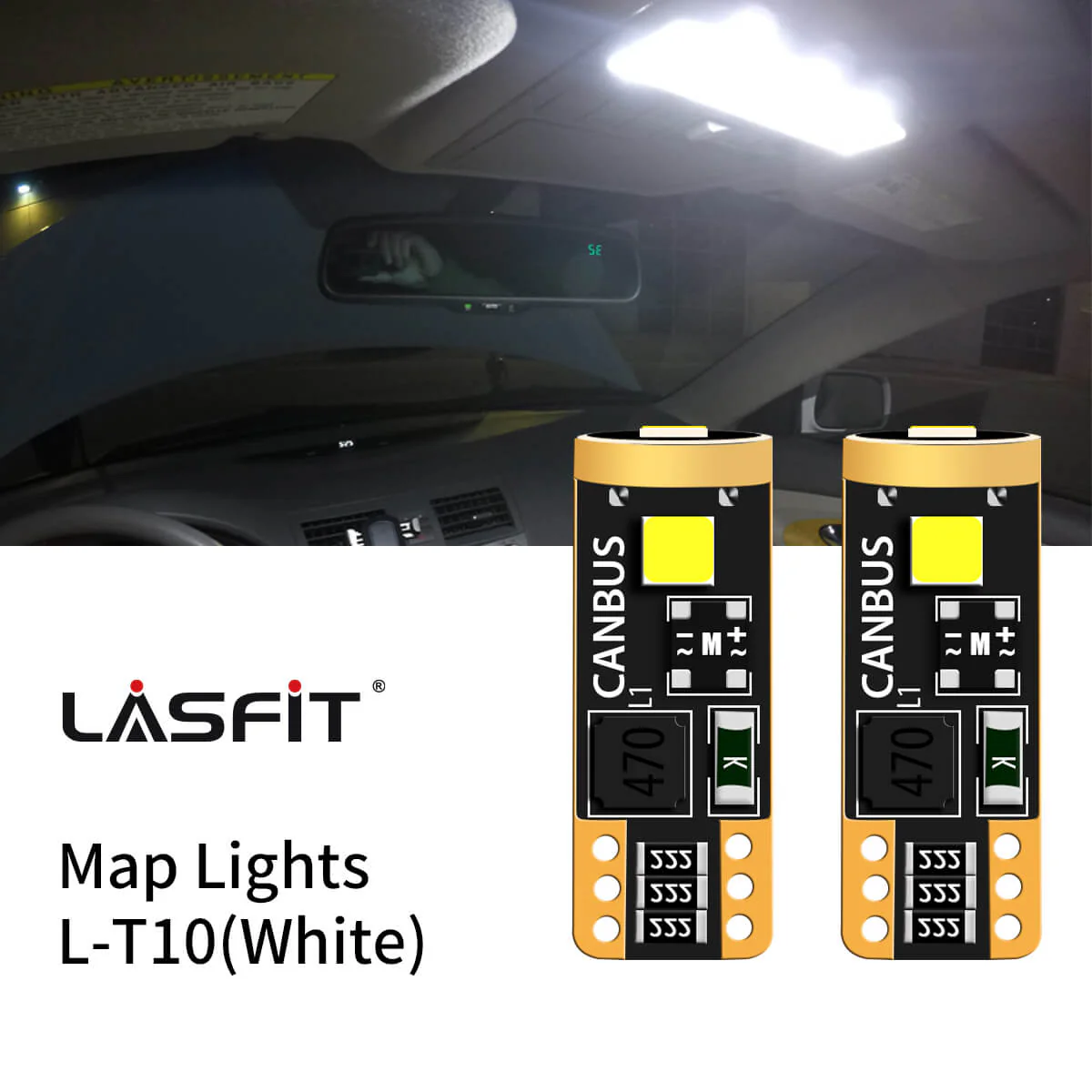 Fit for 2007-2009 Toyota Camry LED Bulbs H11 Exterior Interior Lights Plug and Play - Image 49