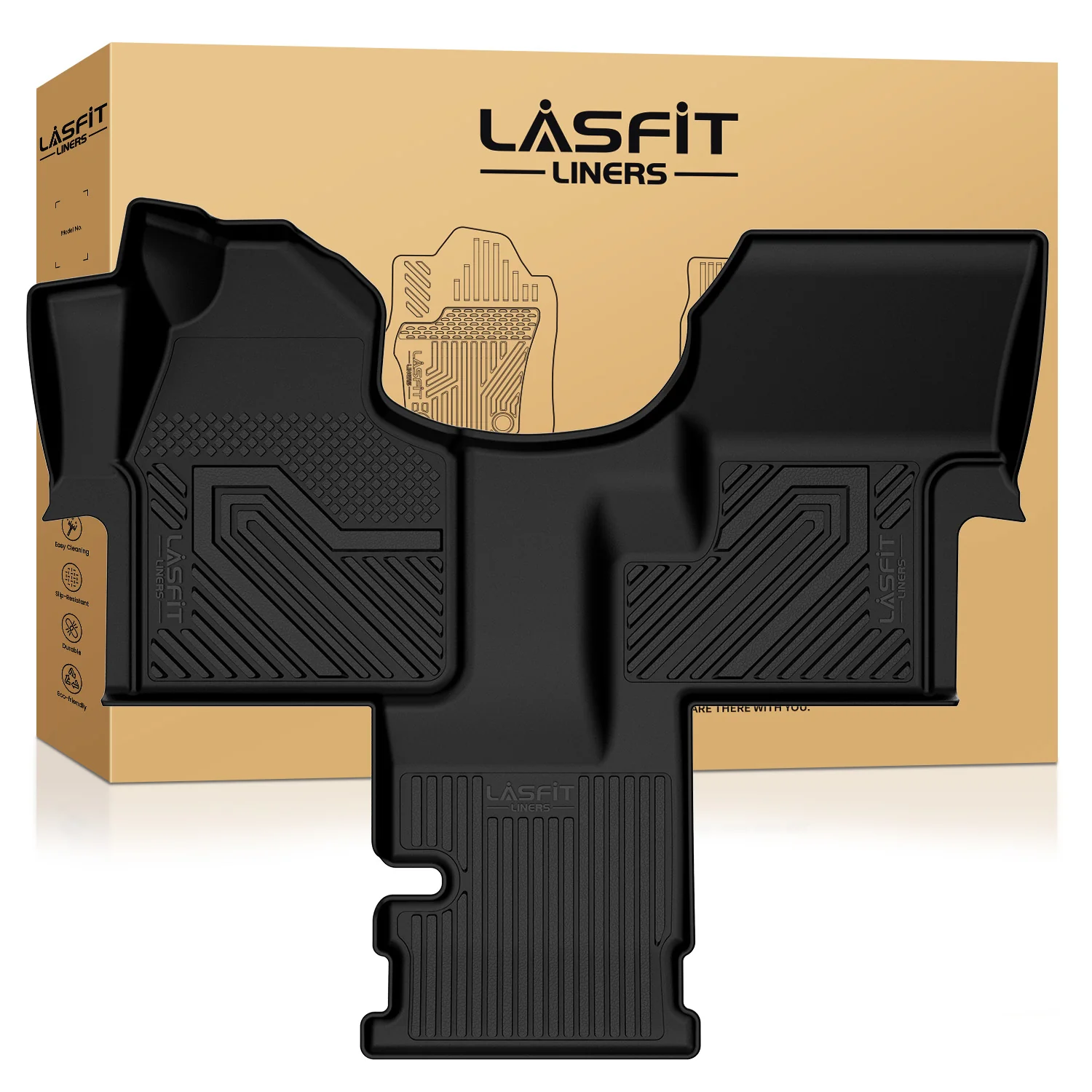 Fit for 2007-2011 Dodge Sprinter 1st Row Floor Mats, Fit Cargo Van Not fit Passenger Van or Crew Van - Image 8