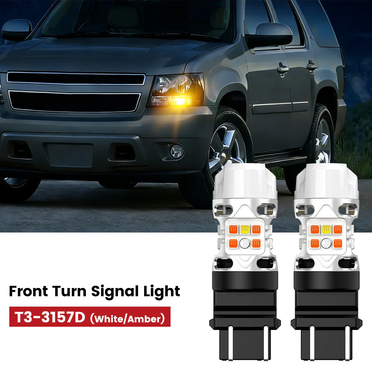 Fit for 2007-2014 Chevrolet Tahoe The Brightest LED Bulbs Upgrade - Image 44