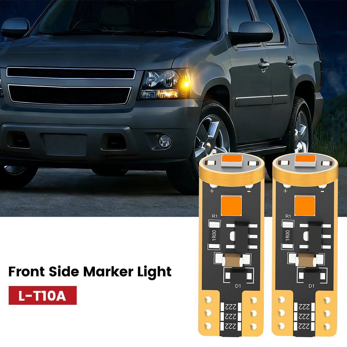 Fit for 2007-2014 Chevrolet Tahoe The Brightest LED Bulbs Upgrade - Image 63