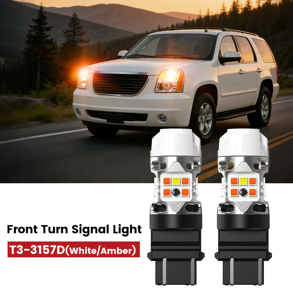 Fit for 2007-2014 GMC Yukon / Yukon XL The Brightest LED Bulbs Upgrade - Image 20