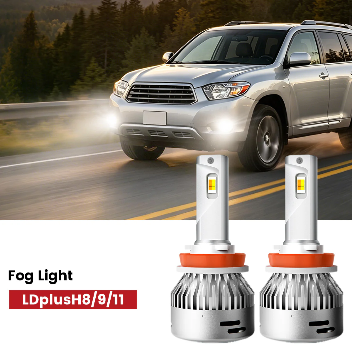 Fit for 2008-2010 Toyota Highlander LED Bulbs Upgrade - Image 11
