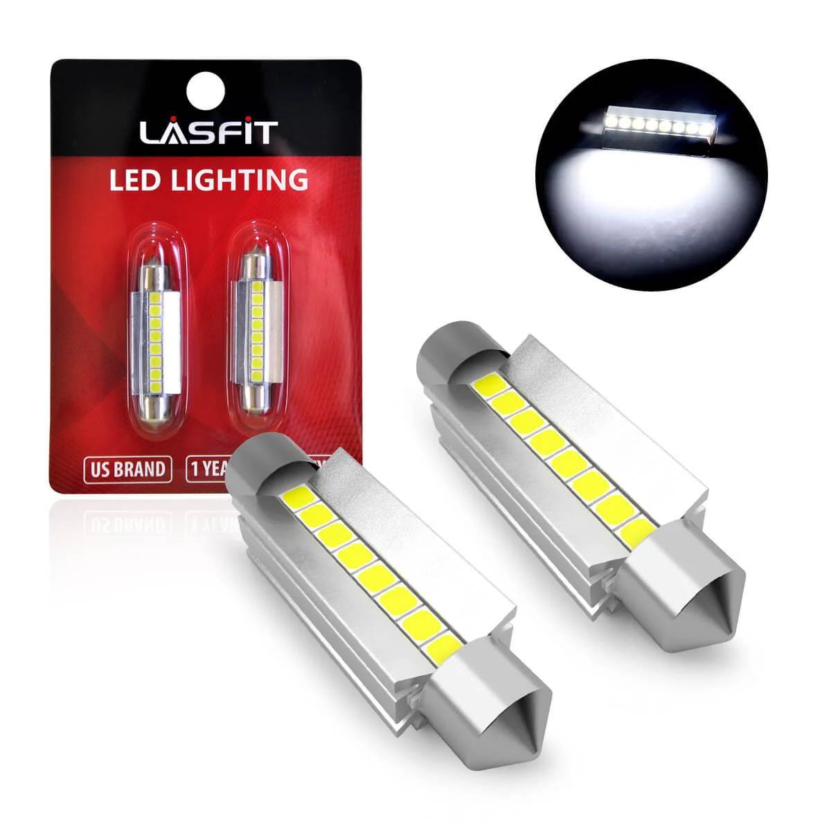 Fit for 2008-2012 Ford Escape H13 LED Bulbs Exterior Interior Lights - Image 28