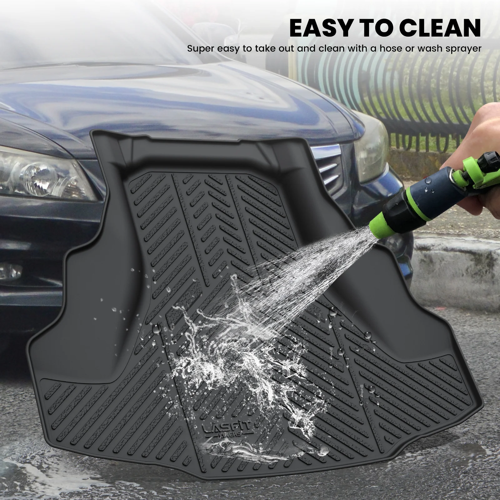 Fit for 2008-2012 Honda Accord 1st & 2nd Row Floor Mats or Cargo Mat, Only fit Sedan not fit Coupe - Image 23