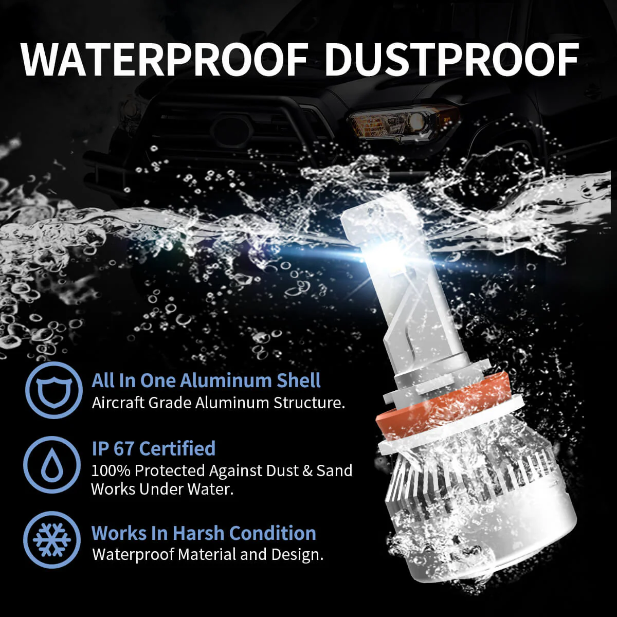 Fit for 2007-2013 Chevrolet Silverado 1500 LED Bulbs Upgrade | Tested and Verified - Image 17