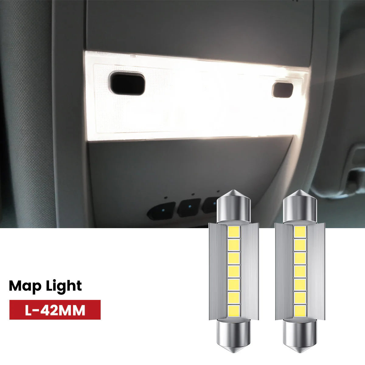 Fit for 2007-2013 Chevrolet Silverado 1500 LED Bulbs Upgrade | Tested and Verified - Image 46