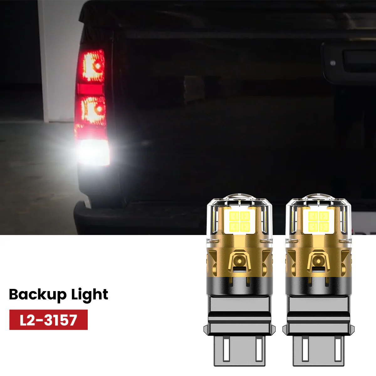 Fit for 2007-2013 GMC Sierra 1500 The Brightest LED Bulbs Upgrade | Tested and Verified - Image 3
