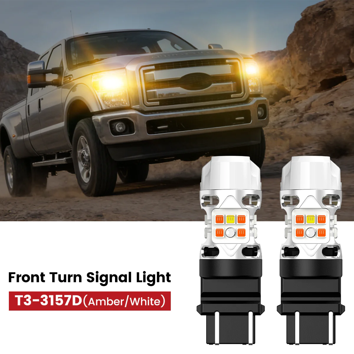 Fit for 2008-2016 Ford F-450 F-550 Super Duty The Brightest LED Bulbs Upgrade - Image 26