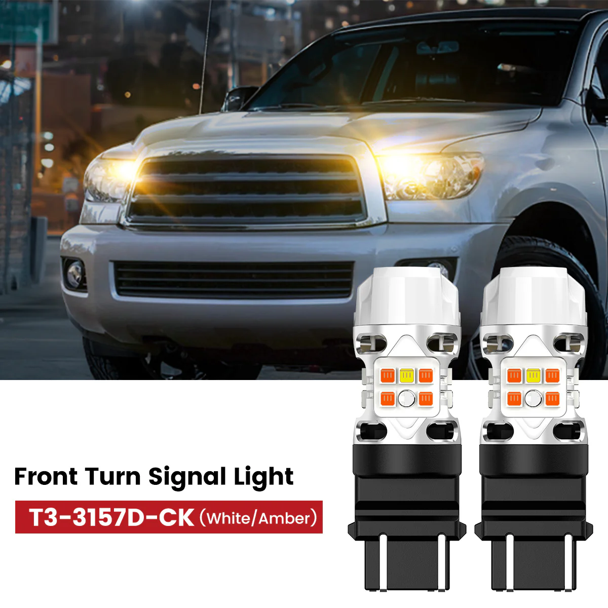 Fit for 2008-2017 Toyota Sequoia The Brightest LED Bulbs Upgrade - Image 29