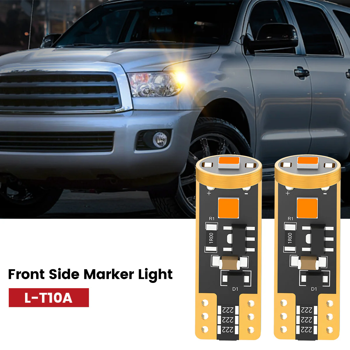 Fit for 2008-2017 Toyota Sequoia The Brightest LED Bulbs Upgrade - Image 37