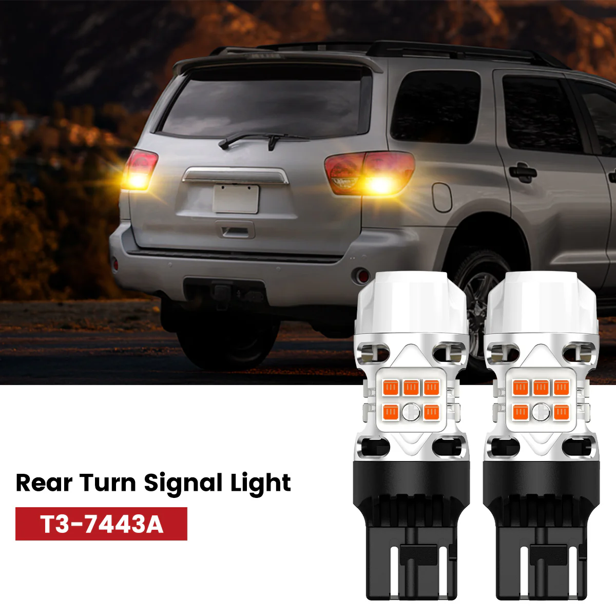 Fit for 2008-2017 Toyota Sequoia The Brightest LED Bulbs Upgrade - Image 9
