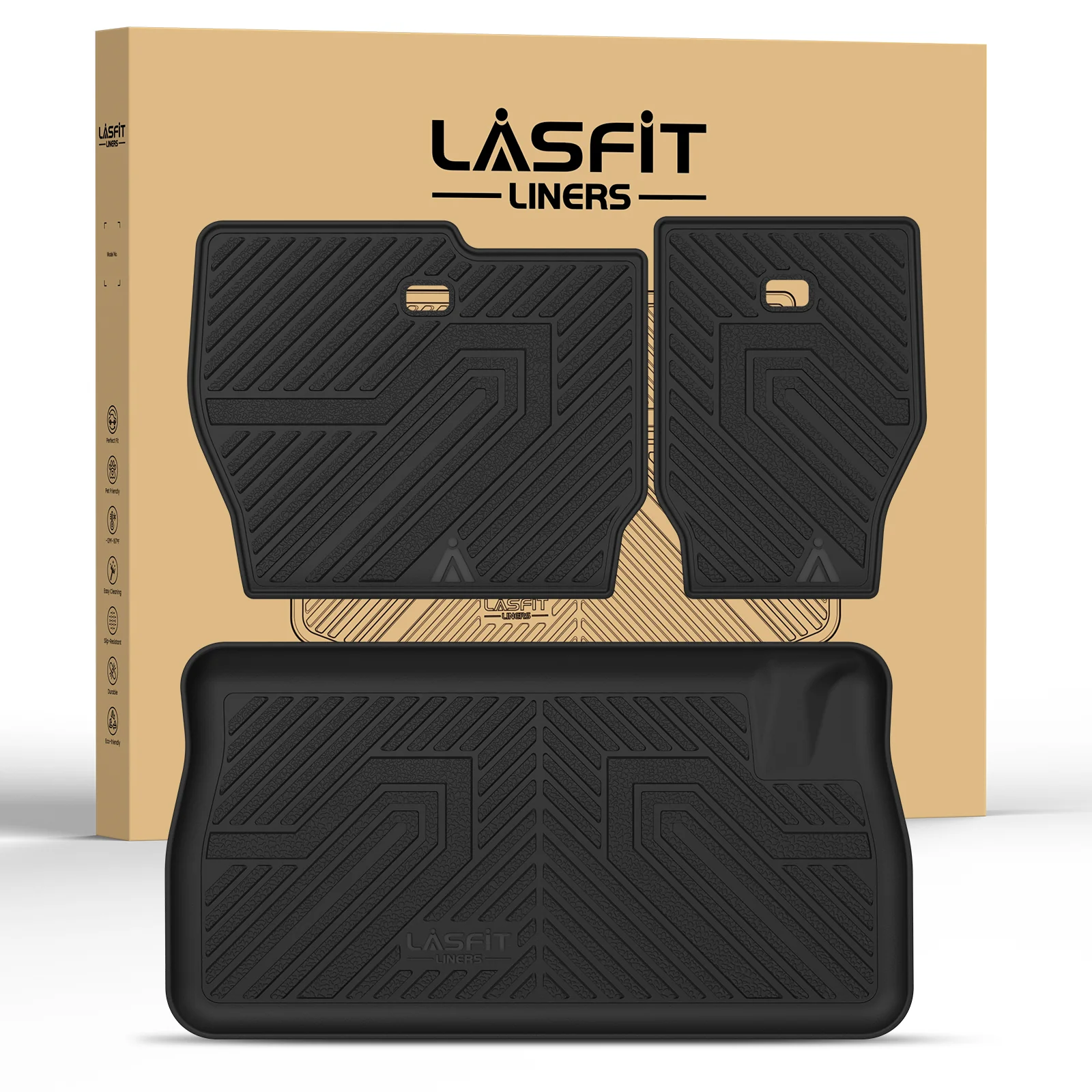 Fit for 2008-2020 Dodge Grand Caravan Floor Mats or Cargo & Seatback Mats - Image 17