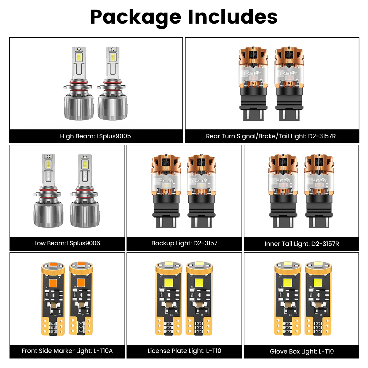 Fit for 2009-2010 Dodge Journey The Brightest LED Bulbs Upgrade - Image 10