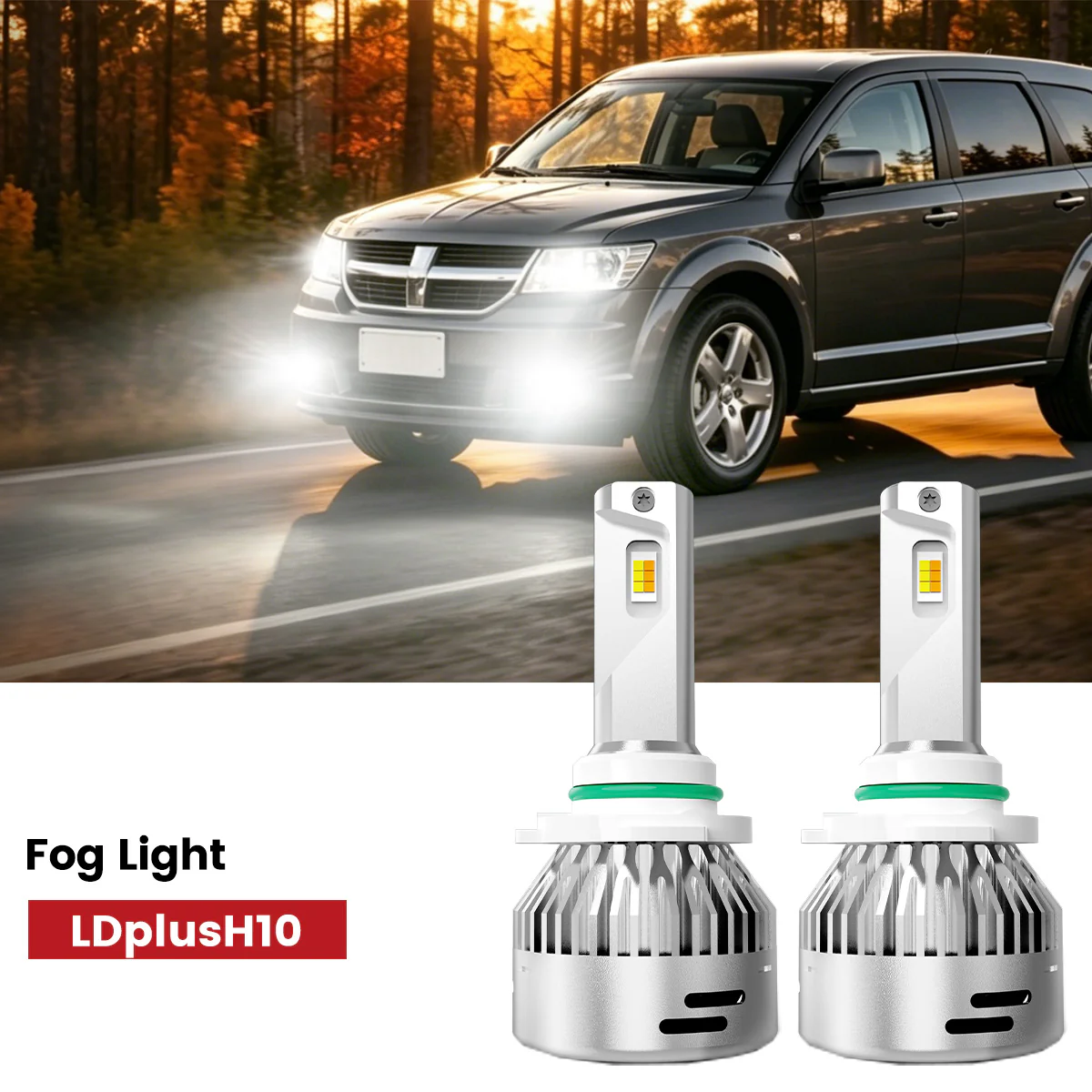 Fit for 2009-2010 Dodge Journey The Brightest LED Bulbs Upgrade - Image 26
