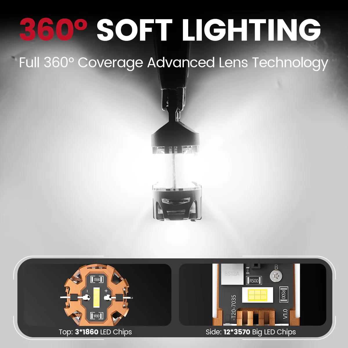Fit for 2009-2010 Dodge Journey The Brightest LED Bulbs Upgrade - Image 35