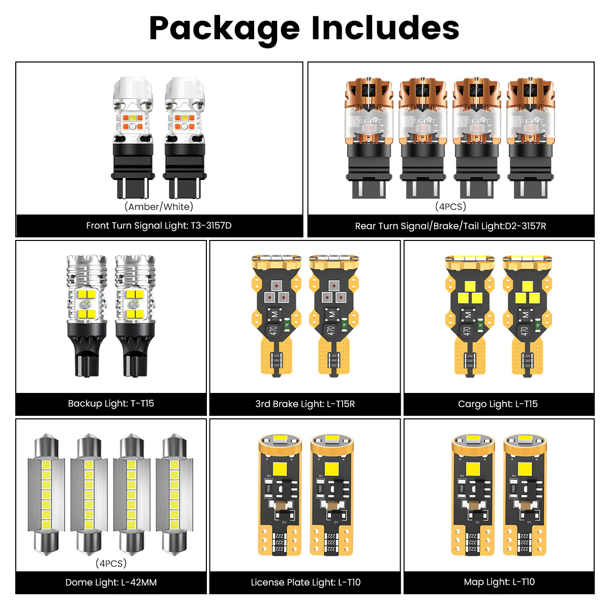Fit for 2013-2014 Ford F-150 The Brightest LED Bulbs Upgrade | Tested and Verified - Image 40