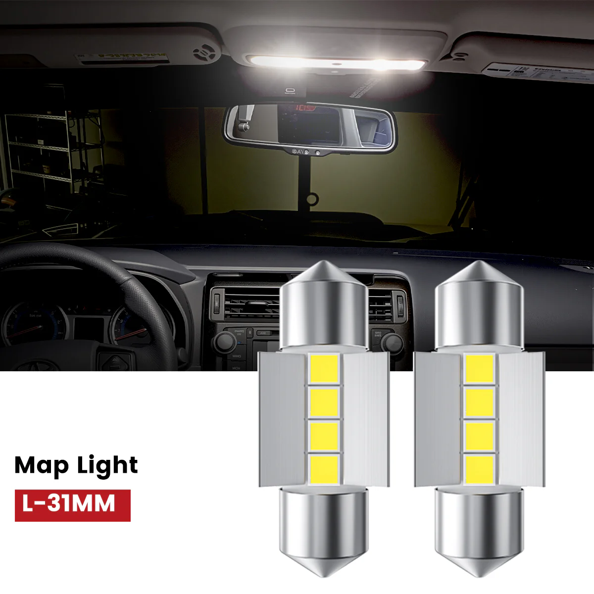 Fit for 2009-2015 Honda Pilot LED Bulbs Upgrade - Image 42