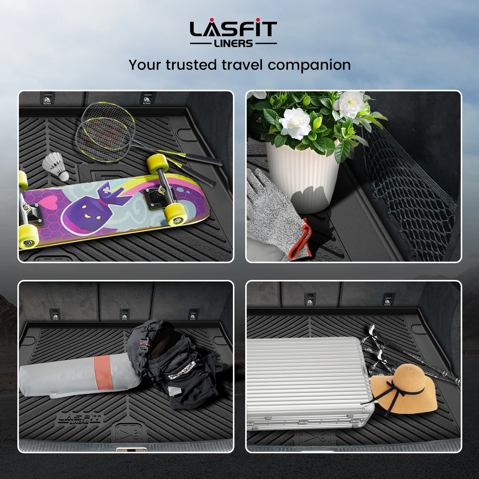 Fit for 2009-2017 Audi Q5 SQ5 Cargo Mat - Image 8