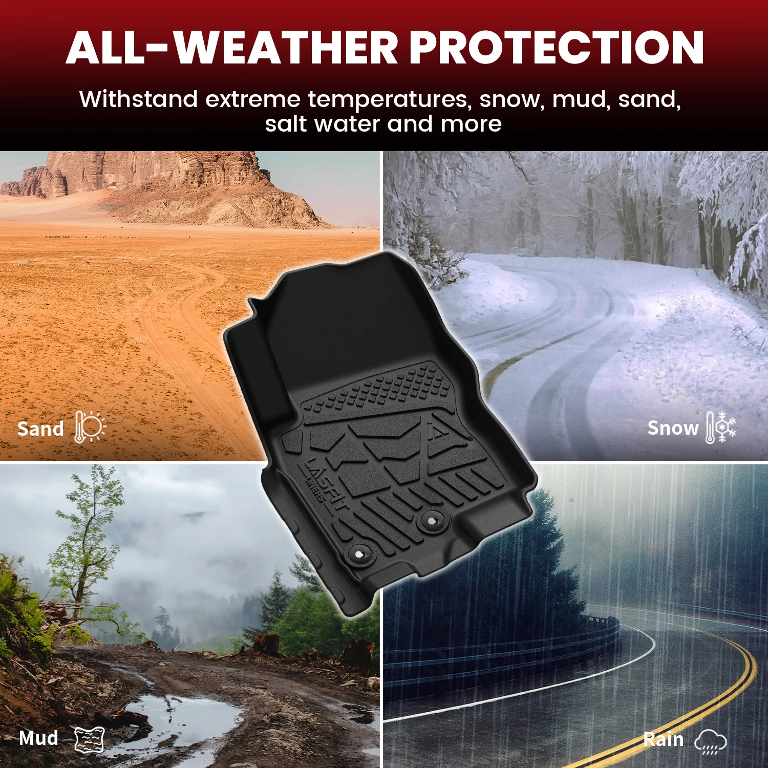 Fit for 2009-2021 Nissan Frontier Floor Mats - Image 16