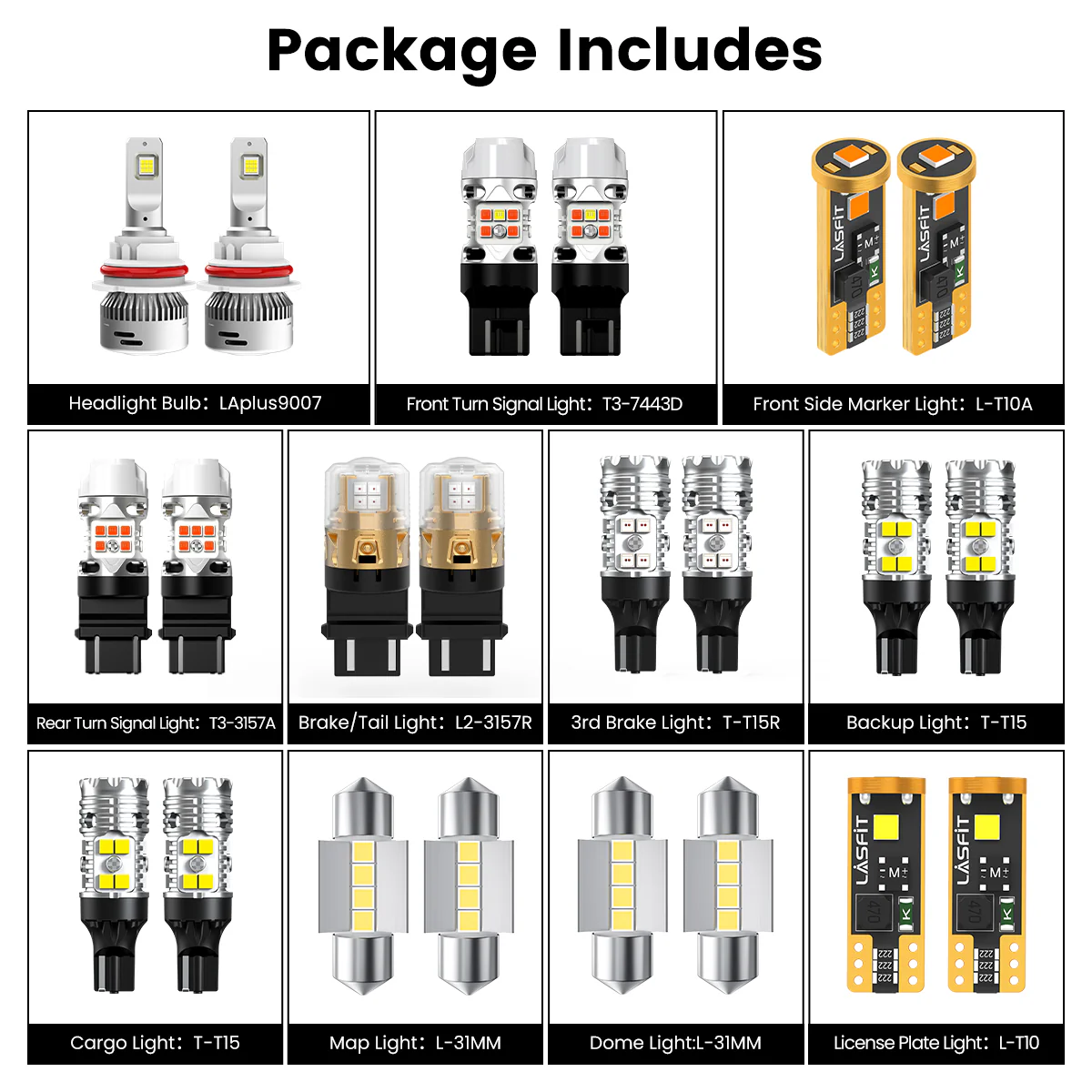Fit for 2009-2021 Nissan Frontier LED Bulbs Upgrade | Tested and Verified - Image 5