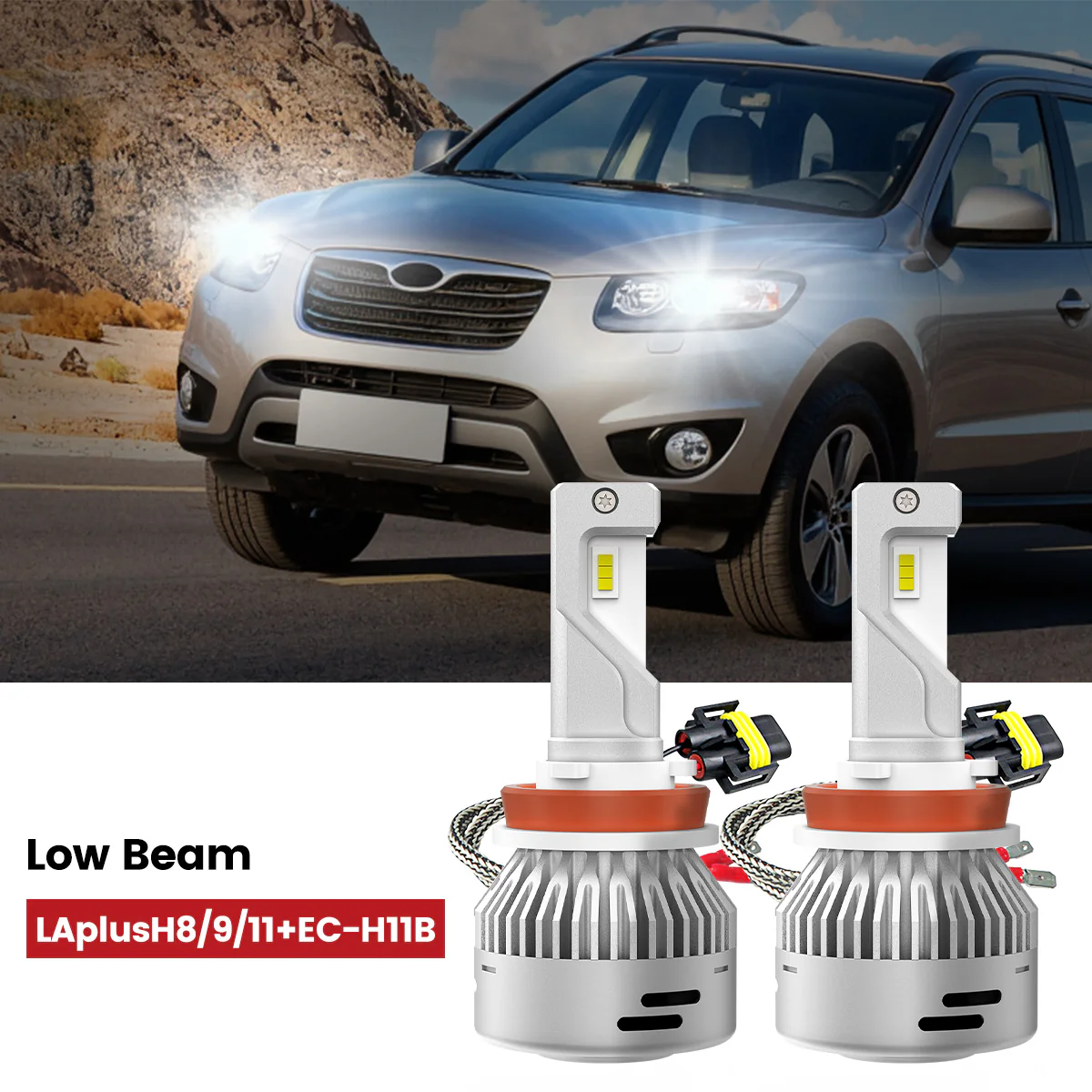 Fit for 2010-2012 Hyundai Santa Fe The Brightest LED Bulbs Upgrade - Image 13