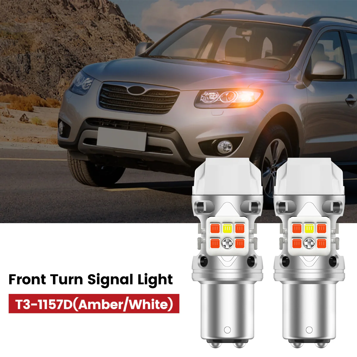Fit for 2010-2012 Hyundai Santa Fe The Brightest LED Bulbs Upgrade - Image 21