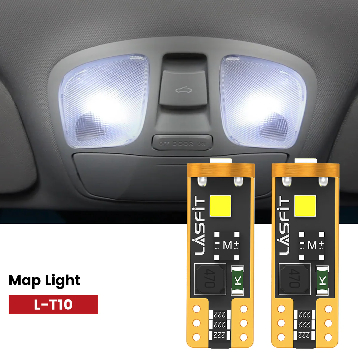 Fit for 2010-2012 Hyundai Santa Fe The Brightest LED Bulbs Upgrade - Image 53
