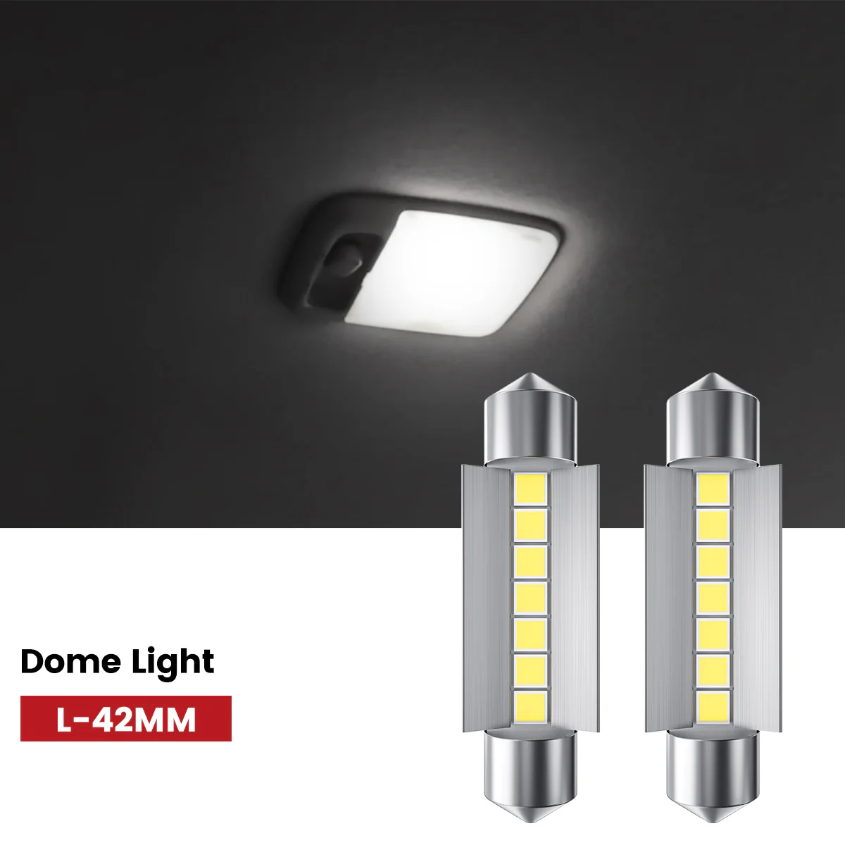 Fit for 2010-2012 Hyundai Santa Fe The Brightest LED Bulbs Upgrade - Image 61