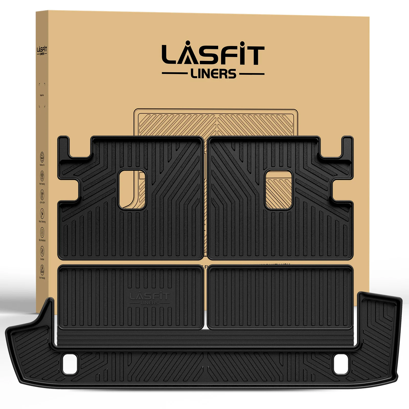 Fit for 2013-2024 Toyota 4Runner Floor Mats or Seatback & Cargo Mats - Image 52