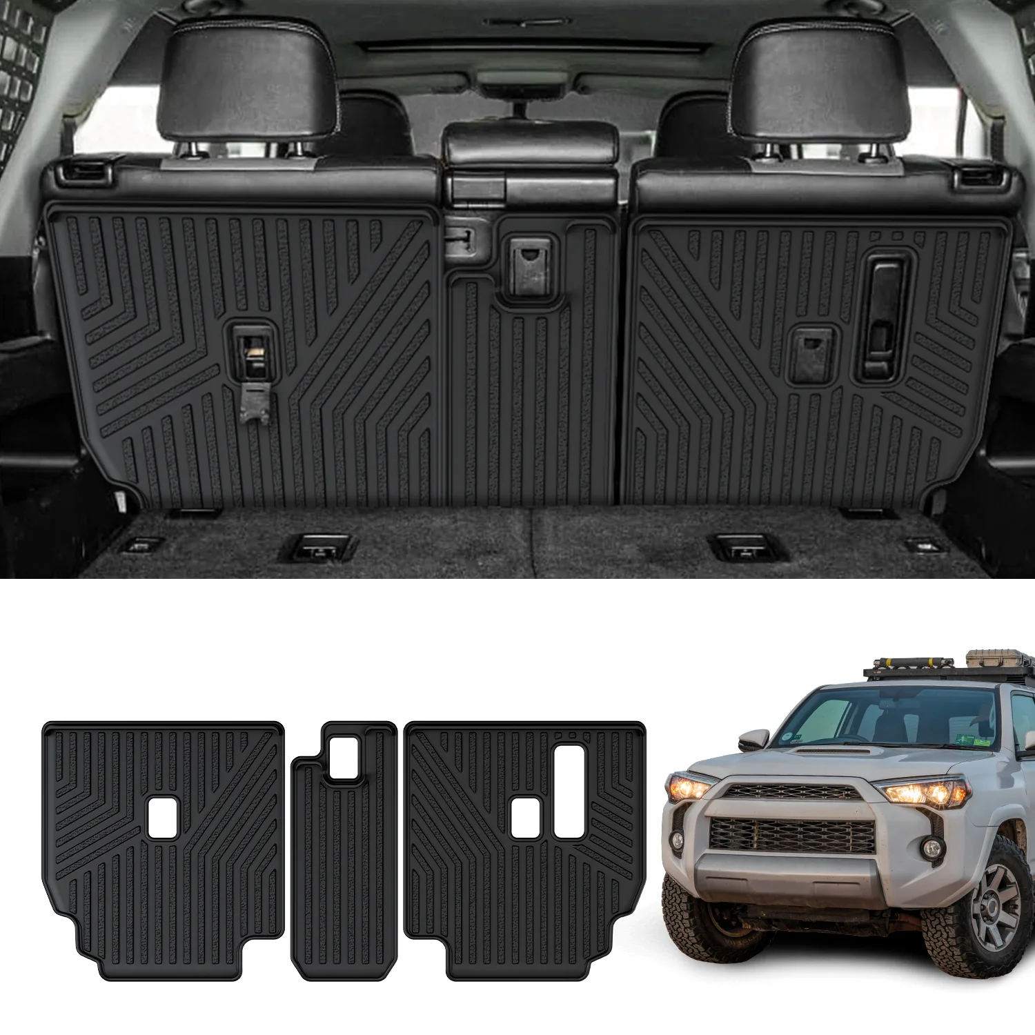 Fit for 2013-2024 Toyota 4Runner Floor Mats or Seatback & Cargo Mats - Image 55