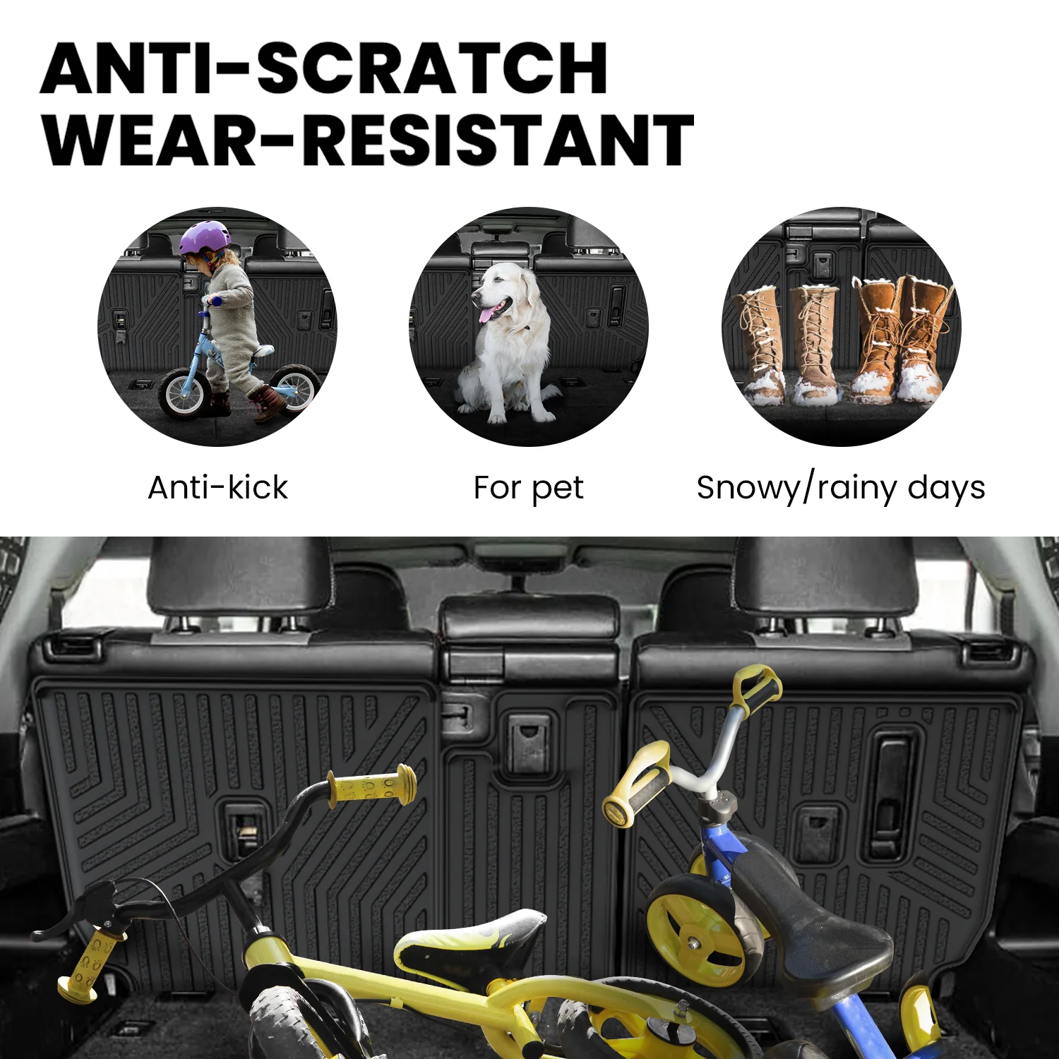 Fit for 2013-2024 Toyota 4Runner Floor Mats or Seatback & Cargo Mats - Image 59