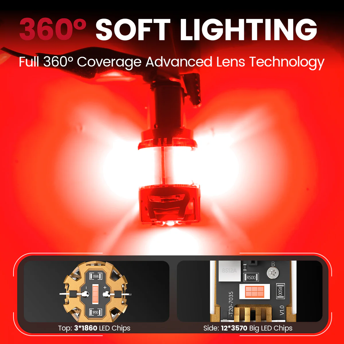 Fit for 2015-2021 Kia Sedona Custom H7 LED Bulbs Exterior Interior Lights Plug and Play - Image 41